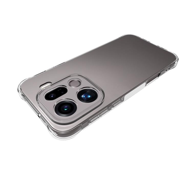 For OPPO Find X9 Pro 5G Shockproof Non-slip Thickening TPU Phone Case - Transparent