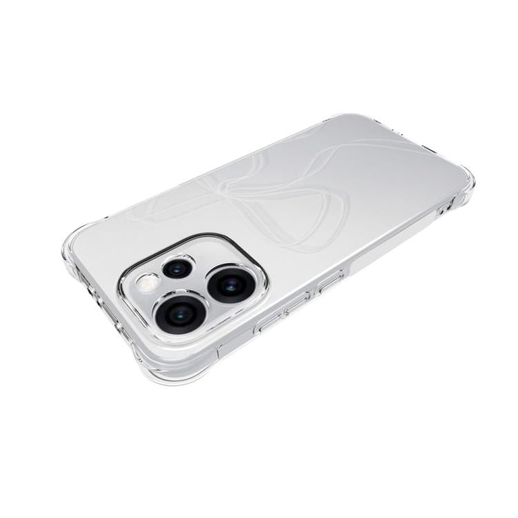 For OPPO Reno15 5G Global Shockproof Non-slip Thickening TPU Phone Case - Transparent