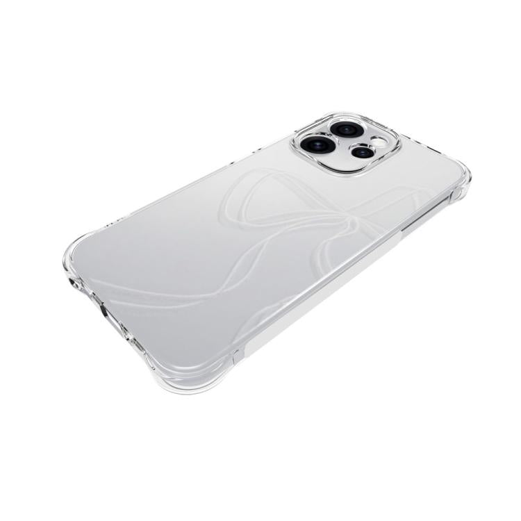For OPPO Reno15 5G Global Shockproof Non-slip Thickening TPU Phone Case - Transparent