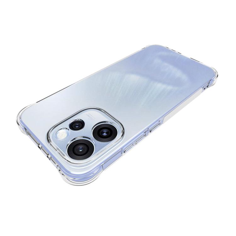 For OPPO Reno15 Pro 5G Global Shockproof Non-slip Thickening TPU Phone Case - Transparent