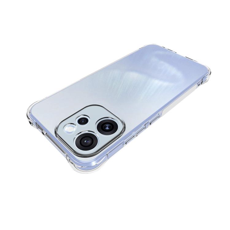 For OPPO Reno15 F 5G Shockproof Non-slip Thickening TPU Phone Case - Transparent