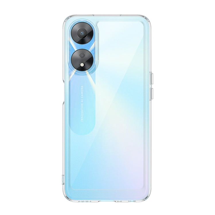 For OPPO A58 Colorful Series Acrylic + TPU Phone Case
