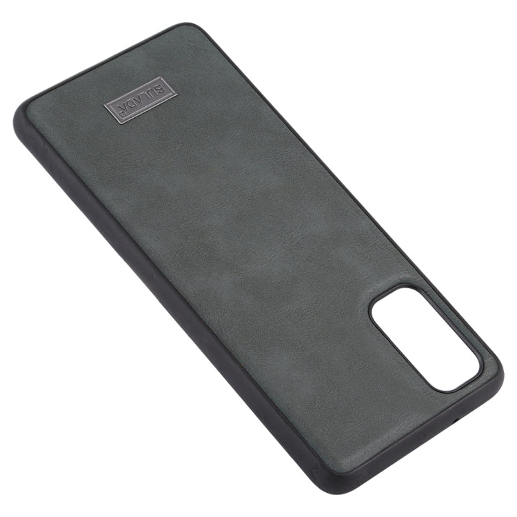 For Samsung Galaxy S20 SULADA Shockproof TPU + Handmade Leather Protective Case