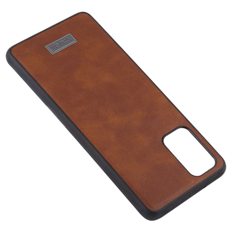 For Samsung Galaxy S20 Plus SULADA Shockproof TPU + Handmade Leather Protective Case