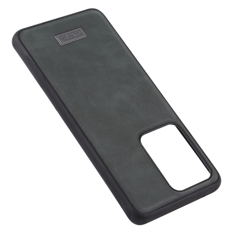For Samsung Galaxy S20 Ultra SULADA Shockproof TPU + Handmade Leather Protective Case