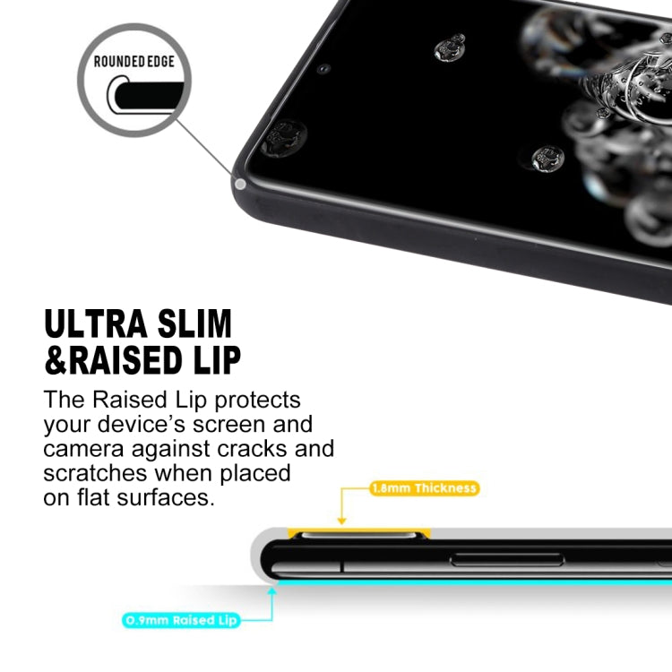 For Samsung Galaxy S20 Ultra SULADA Shockproof TPU + Handmade Leather Protective Case