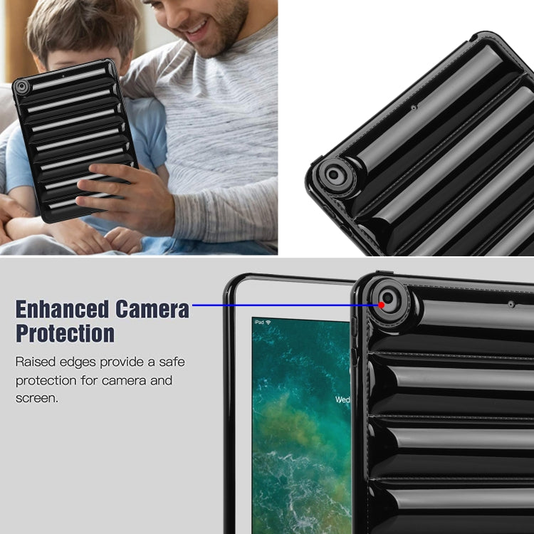 For iPad 9.7 2018 / 2017 Eiderdown Cushion Shockproof Tablet Case