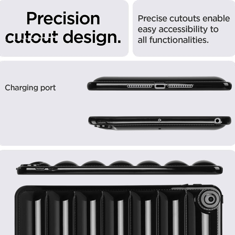 For iPad 9.7 2018 / 2017 Eiderdown Cushion Shockproof Tablet Case