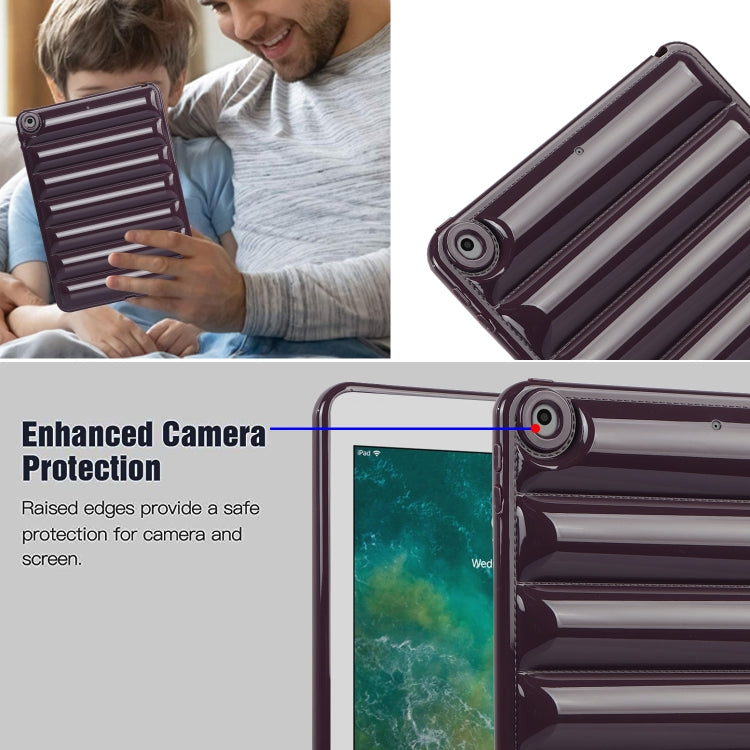 For iPad 9.7 2018 / 2017 Eiderdown Cushion Shockproof Tablet Case