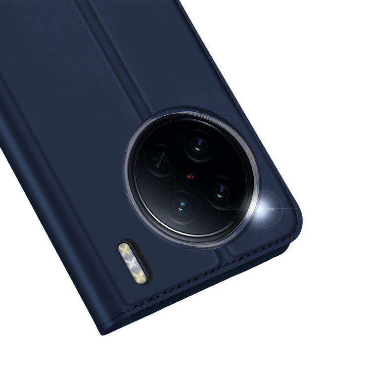 For vivo X90 Pro DUX DUCIS Skin Pro Series Flip Leather Phone Case