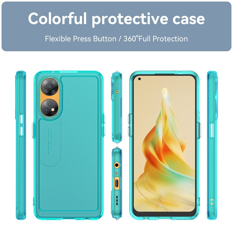 For OPPO Reno8 T 4G Candy Series TPU Phone Case