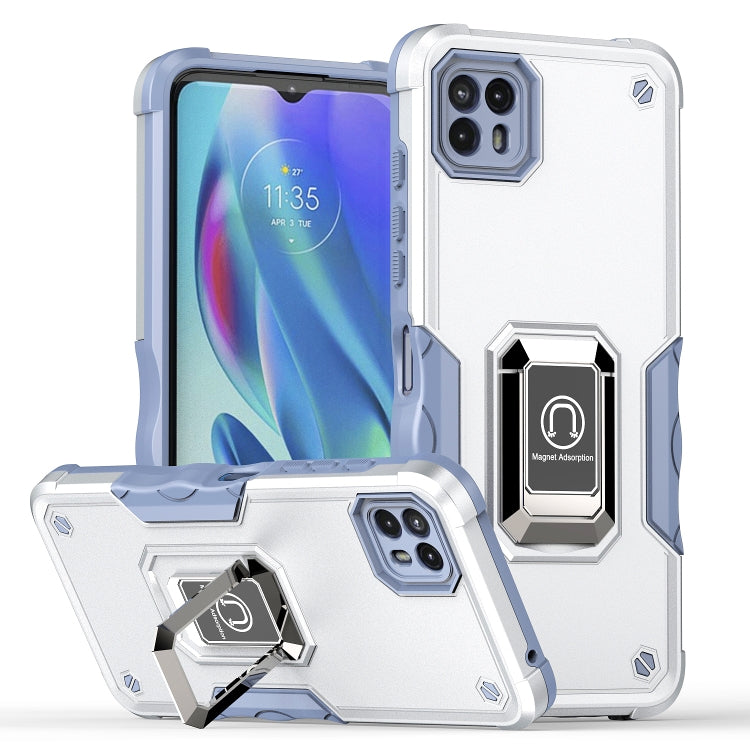 For Motorola Moto G50 Non-slip Shockproof Armor Phone Case with Ring Holder