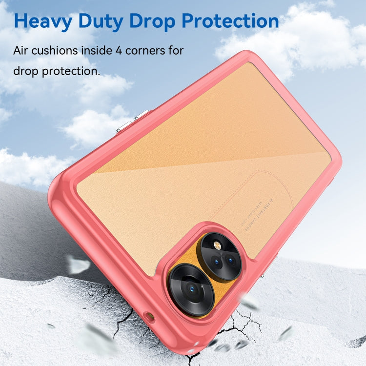 For OPPO Reno8 T 4G Colorful Series Acrylic + TPU Phone Case