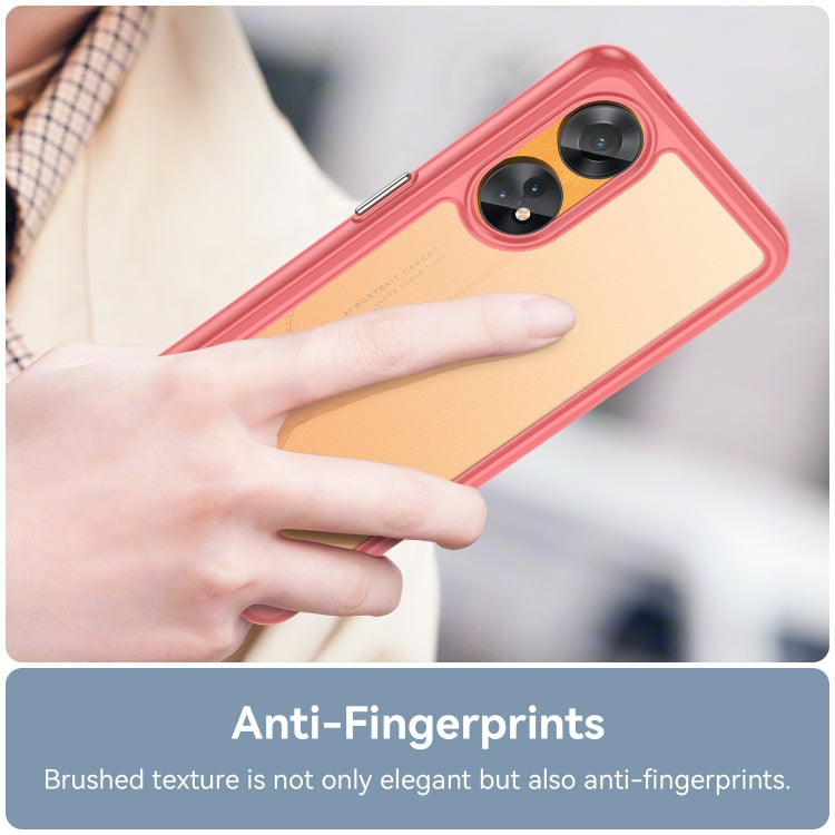 For OPPO Reno8 T 4G Colorful Series Acrylic + TPU Phone Case