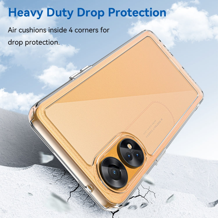 For OPPO Reno8 T 4G Colorful Series Acrylic + TPU Phone Case