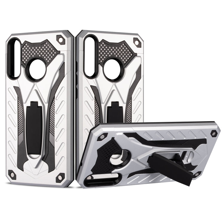 For Huawei Y7P Shockproof TPU + PC Protective Case with Holder