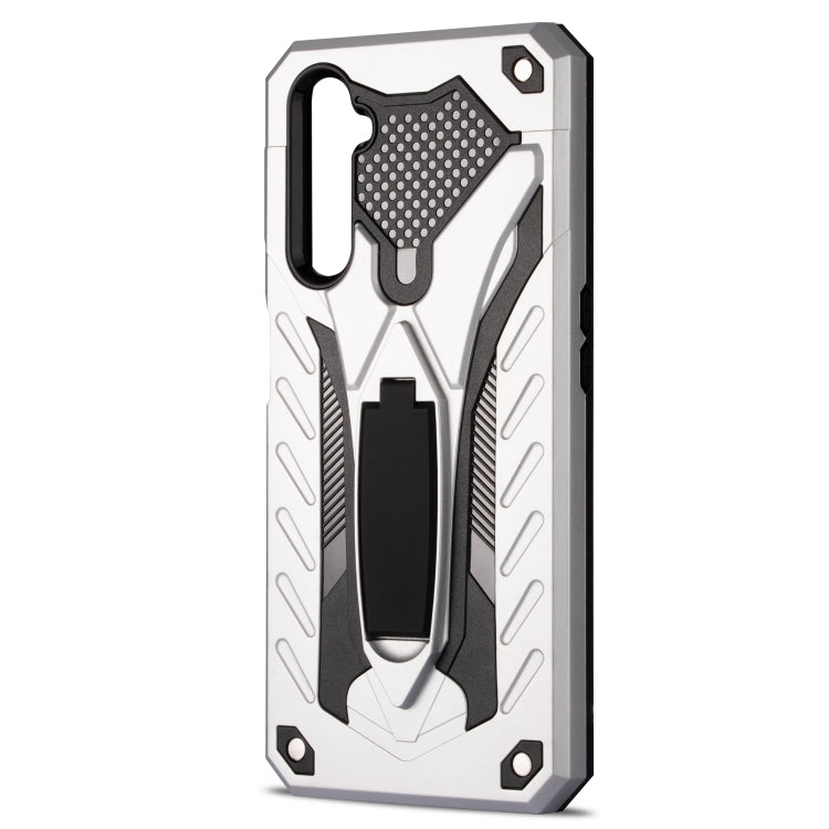 For OPPO Realme 6 Pro Shockproof TPU + PC Protective Case with Holder