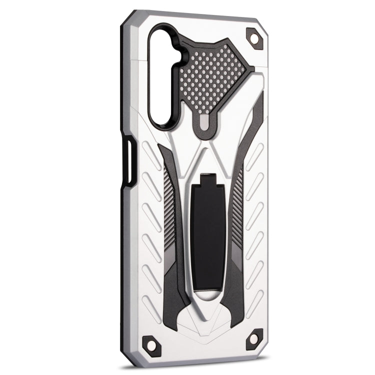 For OPPO Realme 6 Pro Shockproof TPU + PC Protective Case with Holder