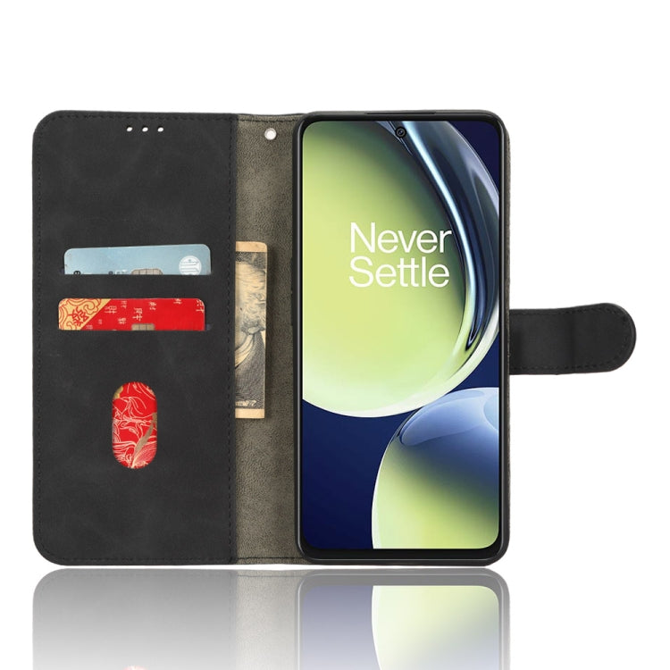 For OnePlus Nord CE 3 Skin Feel Magnetic Flip Leather Phone Case