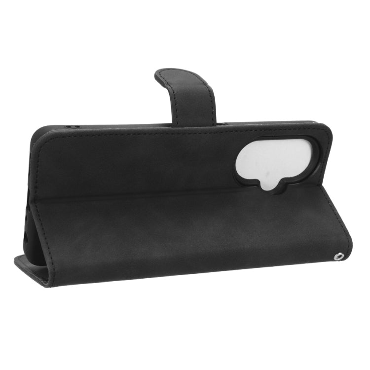 For OnePlus Nord CE 3 Skin Feel Magnetic Flip Leather Phone Case