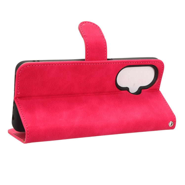 For OnePlus Nord CE 3 Skin Feel Magnetic Flip Leather Phone Case