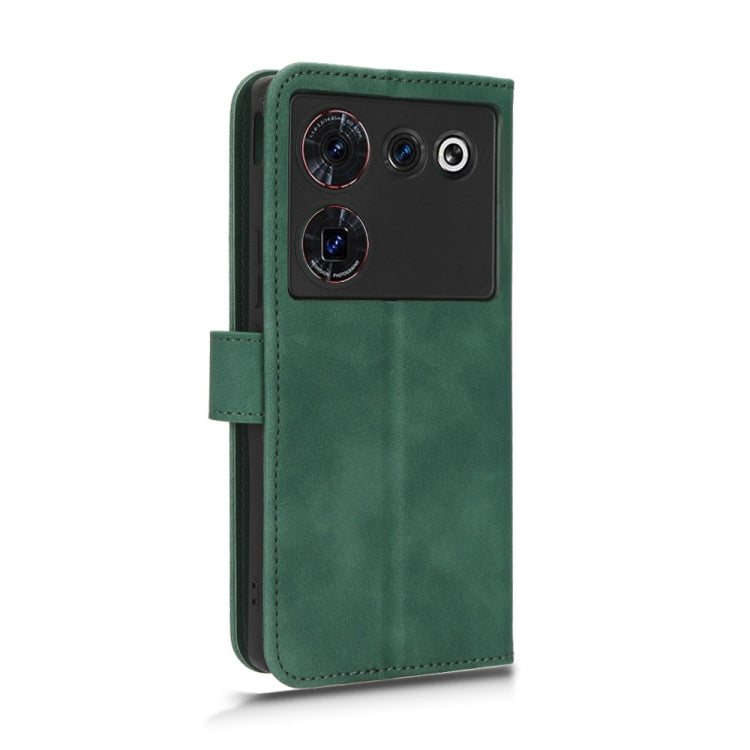 For ZTE nubia Z50 Ultra Skin Feel Magnetic Flip Leather Phone Case