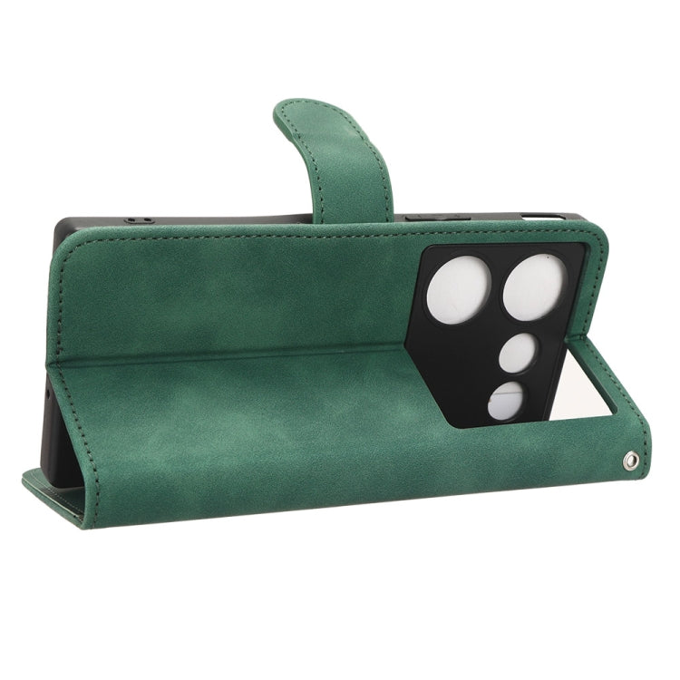 For ZTE nubia Z50 Ultra Skin Feel Magnetic Flip Leather Phone Case