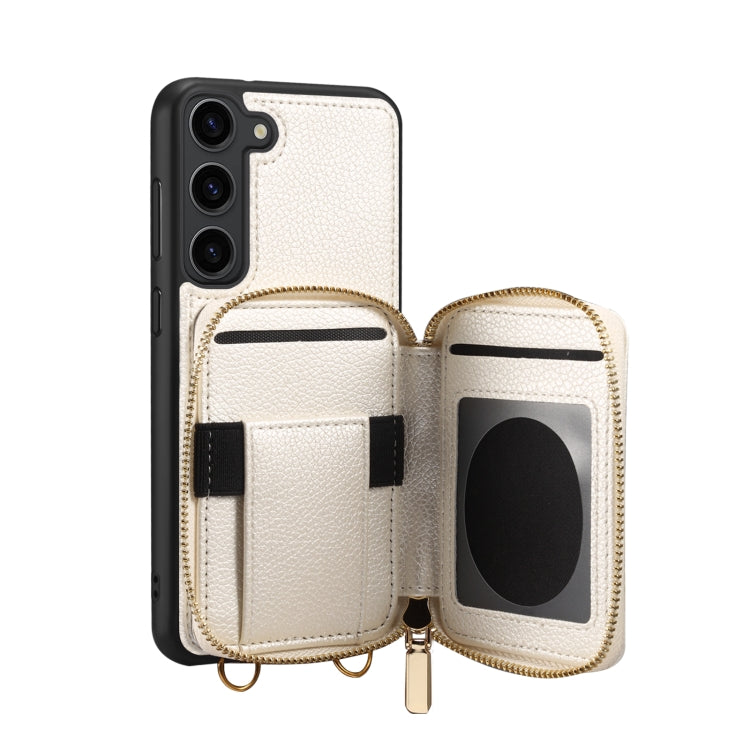 For Samsung Galaxy S23 5G Zipper Card Slot Phone Case