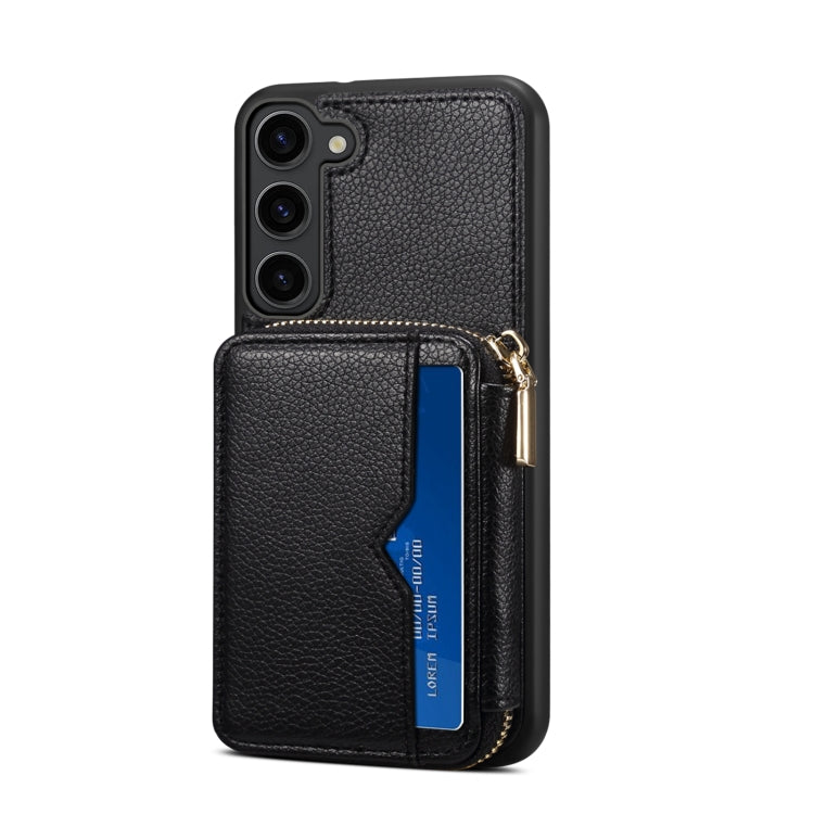 For Samsung Galaxy S23 5G Zipper Card Slot Phone Case