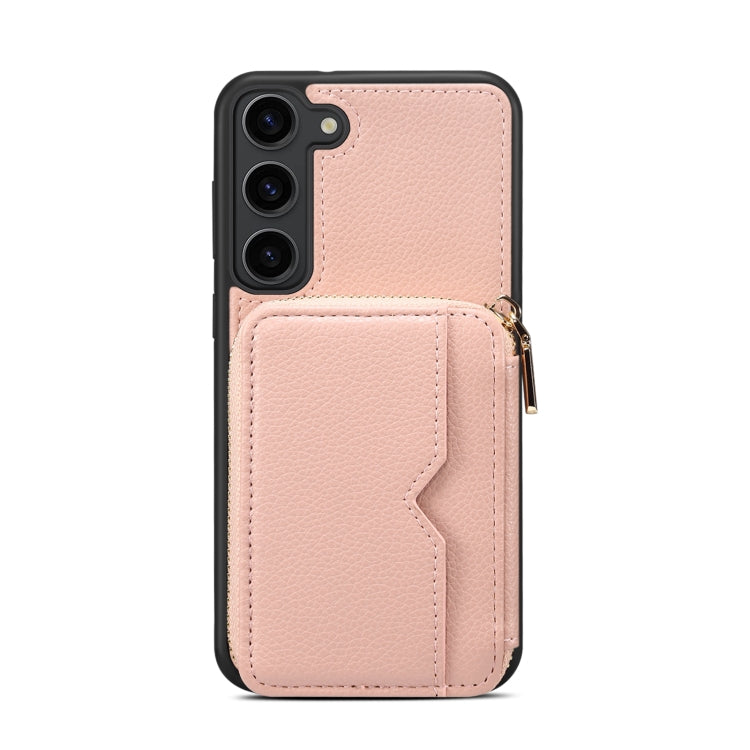 For Samsung Galaxy S23 5G Zipper Card Slot Phone Case