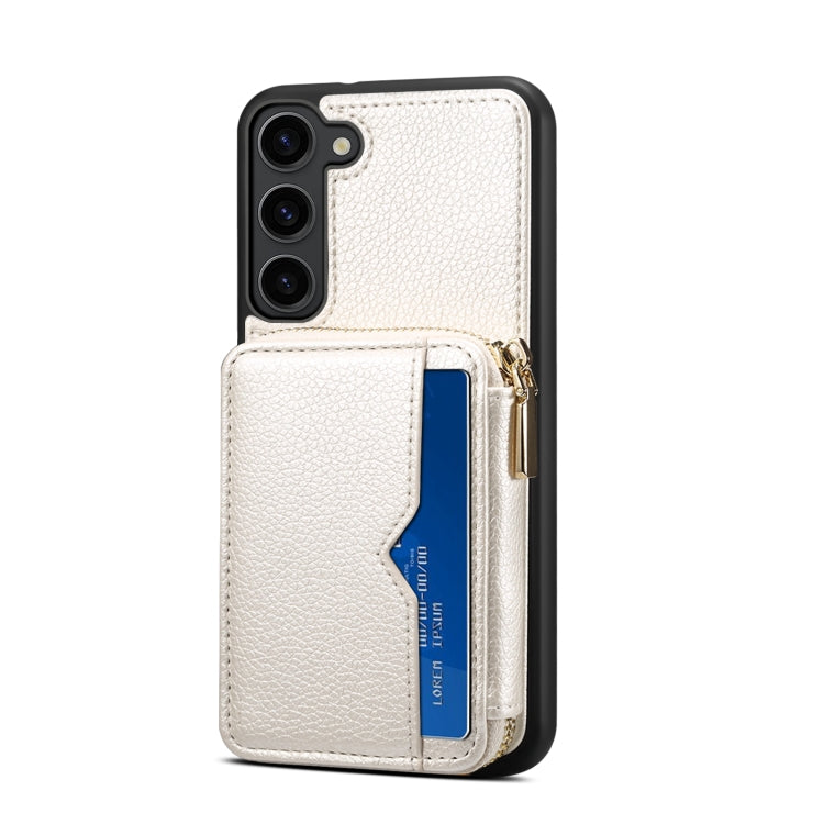 For Samsung Galaxy S23+ 5G Zipper Card Slot Phone Case