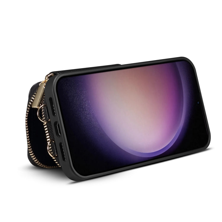 For Samsung Galaxy S23+ 5G Zipper Card Slot Phone Case