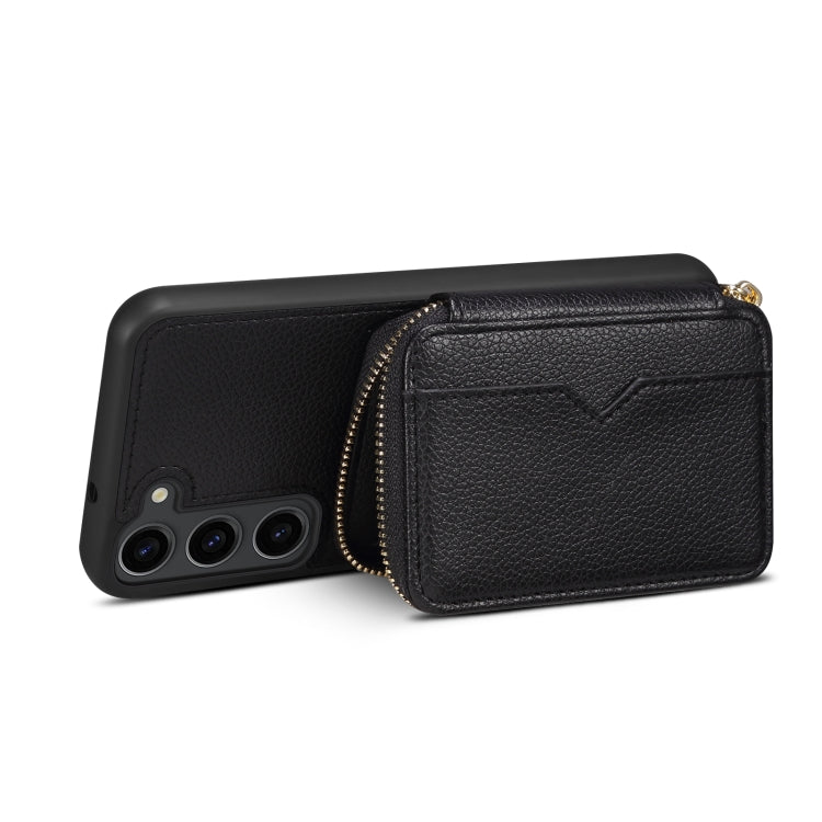 For Samsung Galaxy S23+ 5G Zipper Card Slot Phone Case