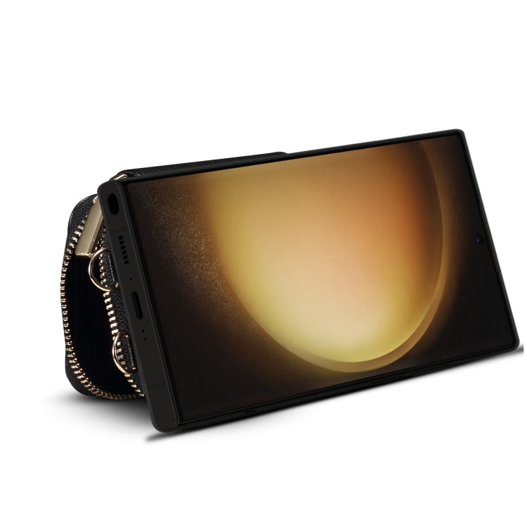 For Samsung Galaxy S23 Ultra 5G Zipper Card Slot Phone Case