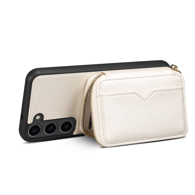 For Samsung Galaxy S22 5G Zipper Card Slot Phone Case