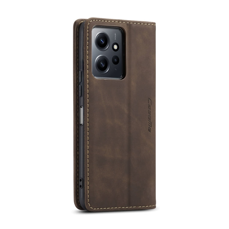 For Xiaomi Redmi Note 12 4G Global CaseMe 013 Multifunctional Horizontal Flip Leather Phone Case