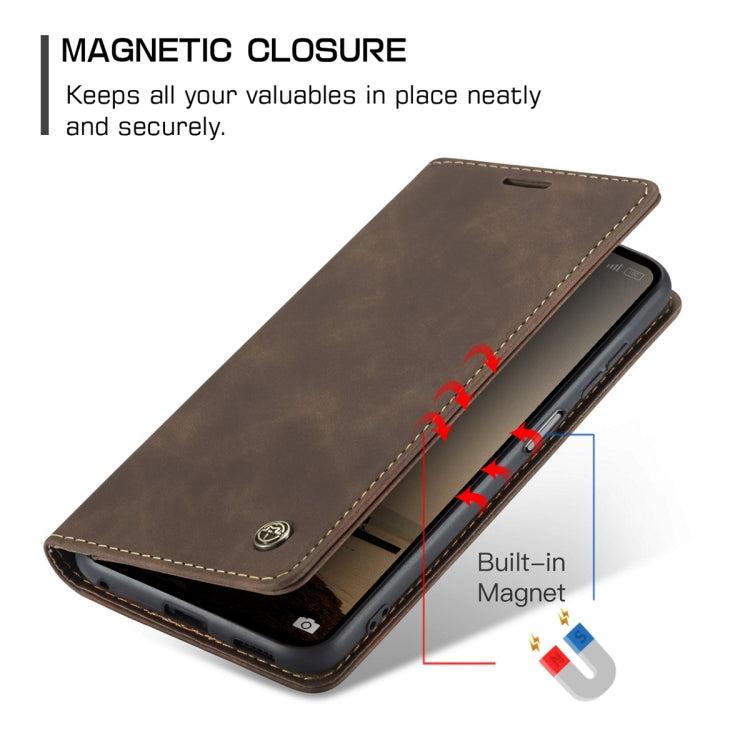 For Xiaomi Redmi Note 12 4G Global CaseMe 013 Multifunctional Horizontal Flip Leather Phone Case