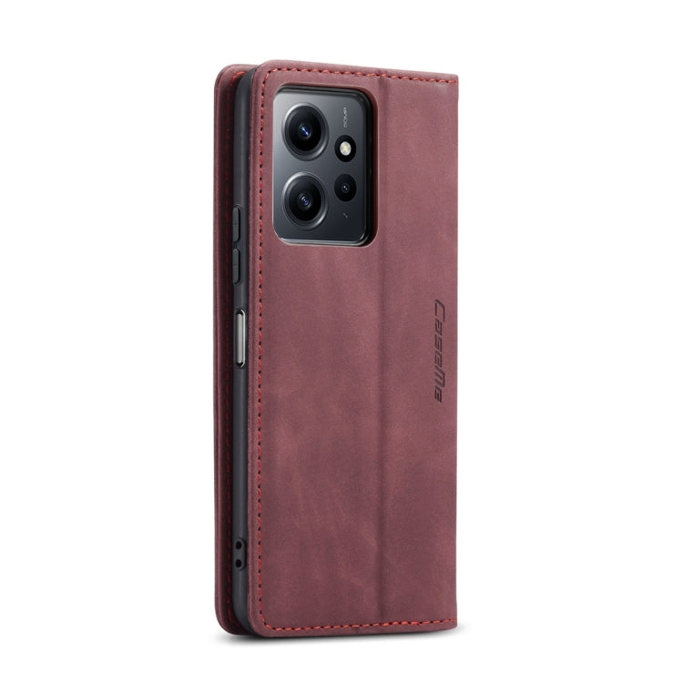 For Xiaomi Redmi Note 12 4G Global CaseMe 013 Multifunctional Horizontal Flip Leather Phone Case