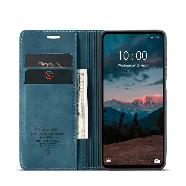 For Xiaomi Redmi Note 12 4G Global CaseMe 013 Multifunctional Horizontal Flip Leather Phone Case