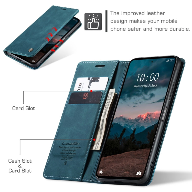 For Xiaomi Redmi Note 12 4G Global CaseMe 013 Multifunctional Horizontal Flip Leather Phone Case
