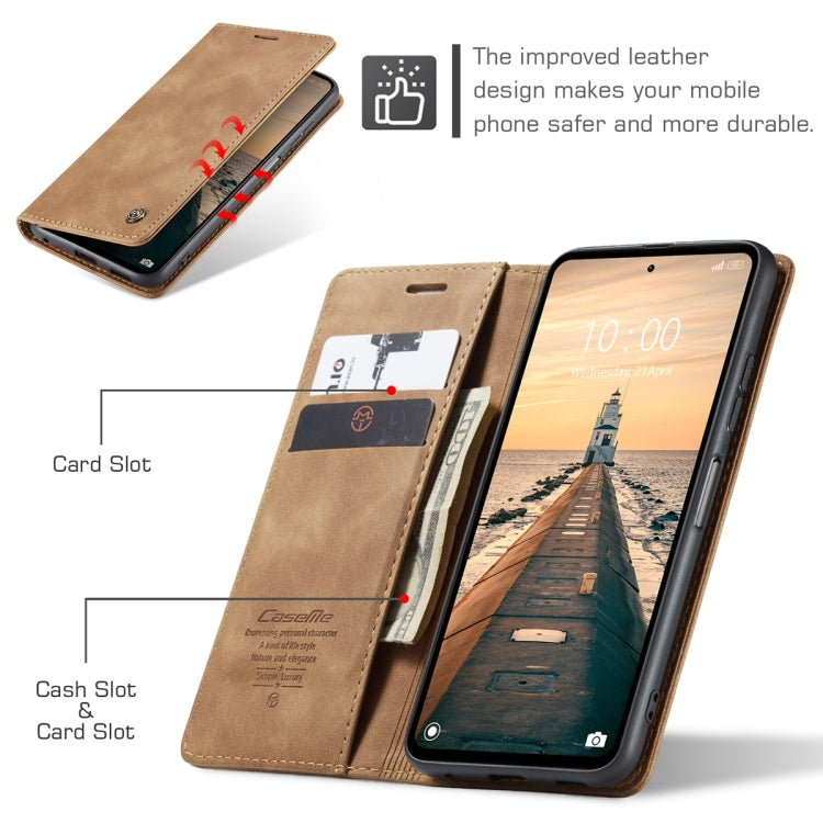 For Xiaomi Redmi Note 12 4G Global CaseMe 013 Multifunctional Horizontal Flip Leather Phone Case