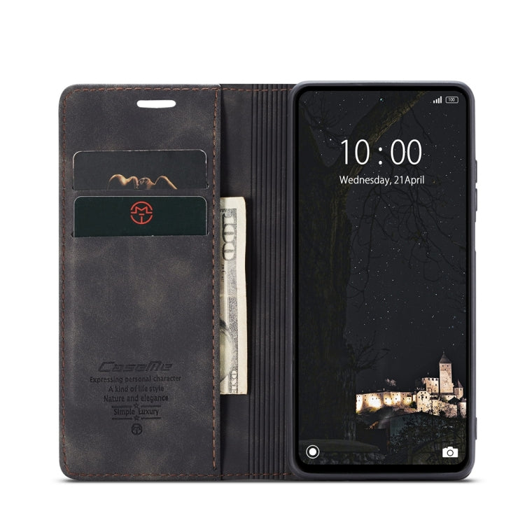For Xiaomi Redmi Note 12 4G Global CaseMe 013 Multifunctional Horizontal Flip Leather Phone Case