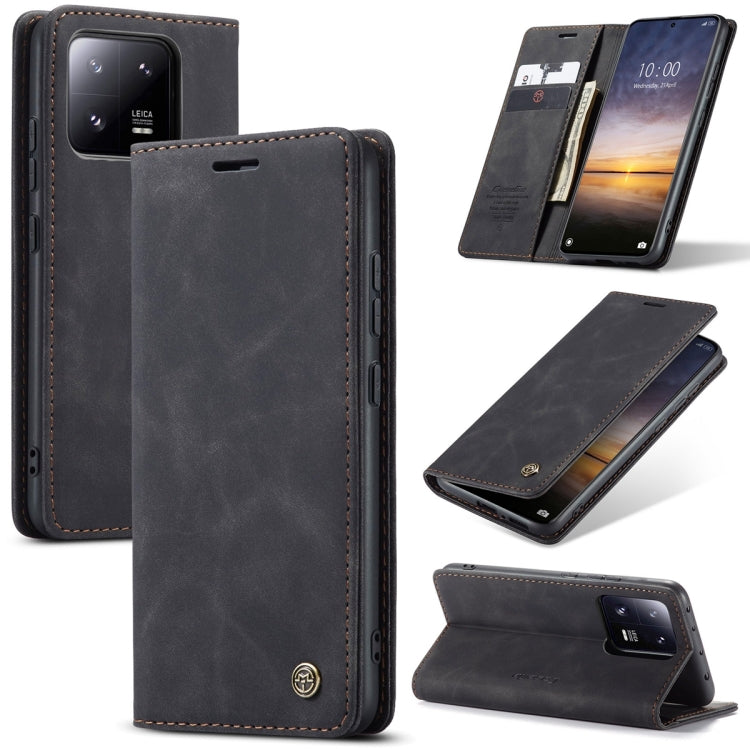 For Xiaomi 13 Pro CaseMe 013 Multifunctional Horizontal Flip Leather Phone Case