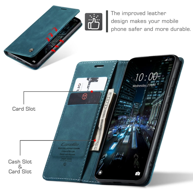 For Xiaomi Redmi 11A / 12C CaseMe 013 Multifunctional Horizontal Flip Leather Phone Case
