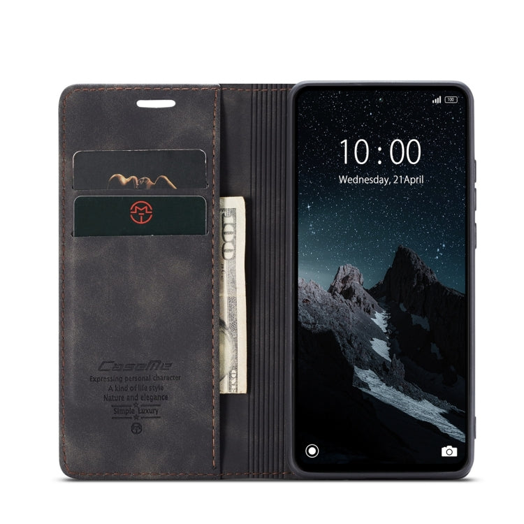 For Xiaomi Redmi 11A / 12C CaseMe 013 Multifunctional Horizontal Flip Leather Phone Case