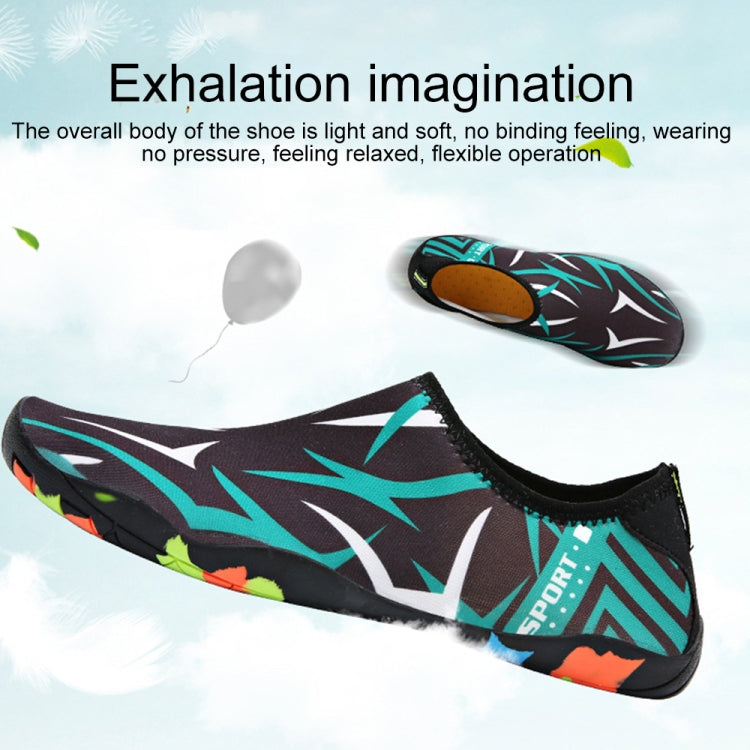 A-13 Outdoor River Hiking Anti-slip Quick Drying Beach Shoes, Size:38