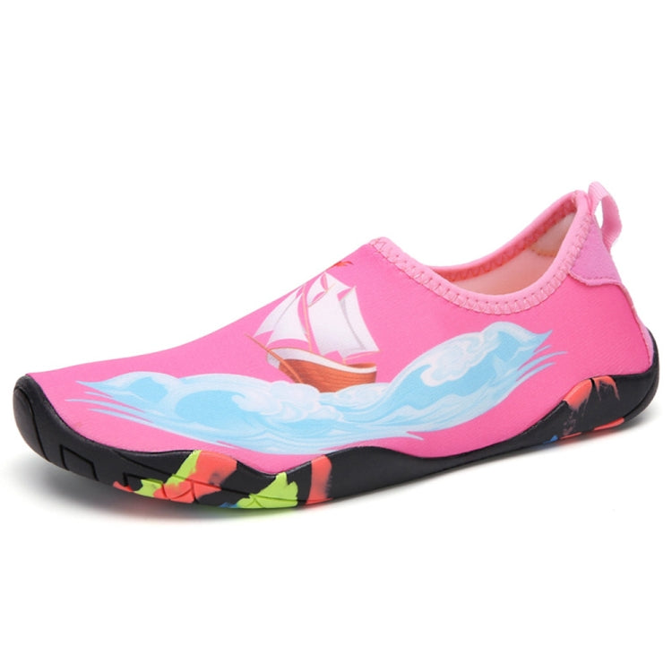 1719 Parent-child Outdoor River Hiking Anti-skid Quick Drying Shoes, Size: