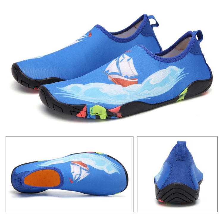 1719 Parent-child Outdoor River Hiking Anti-skid Quick Drying Shoes, Size: