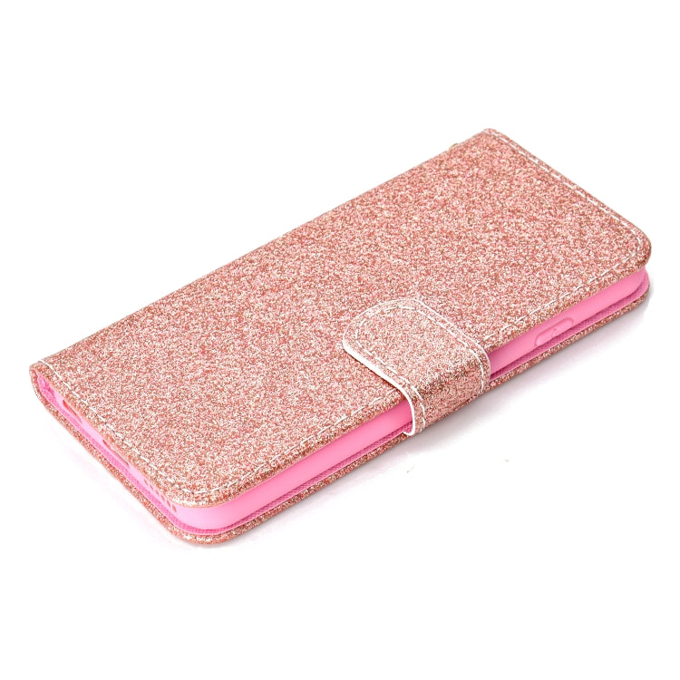 For iPhone 6 Glitter Powder Horizontal Flip Leather Case with Card Slots & Holder & Photo Frame & Wallet