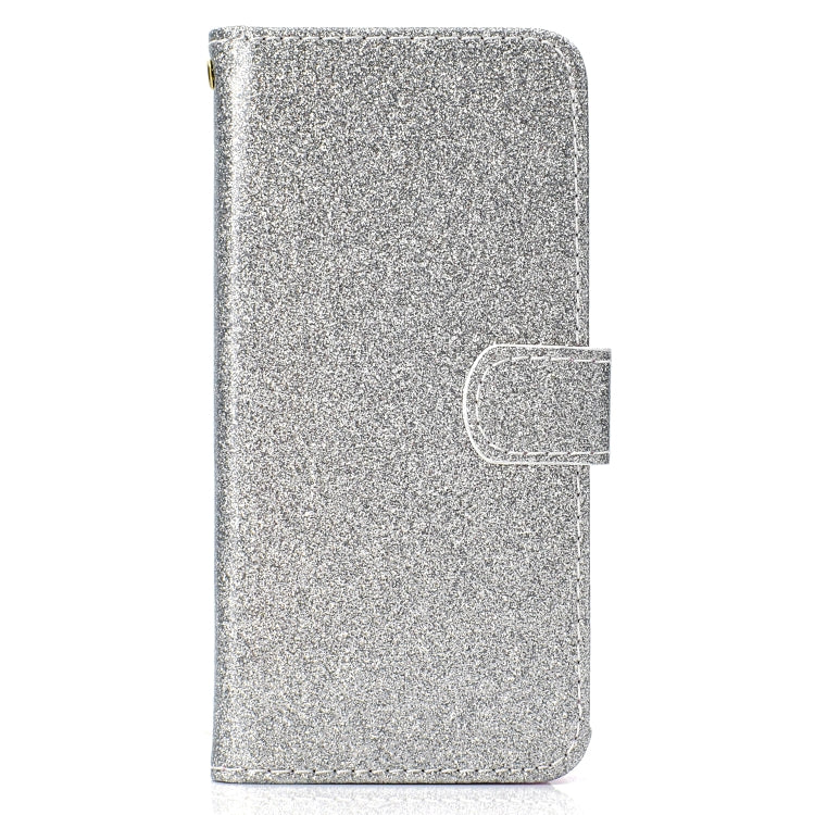 For iPhone 6 Plus Glitter Powder Horizontal Flip Leather Case with Card Slots & Holder & Photo Frame & Wallet